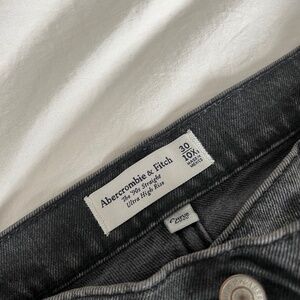 Abercrombie and Fitch Jeans Black